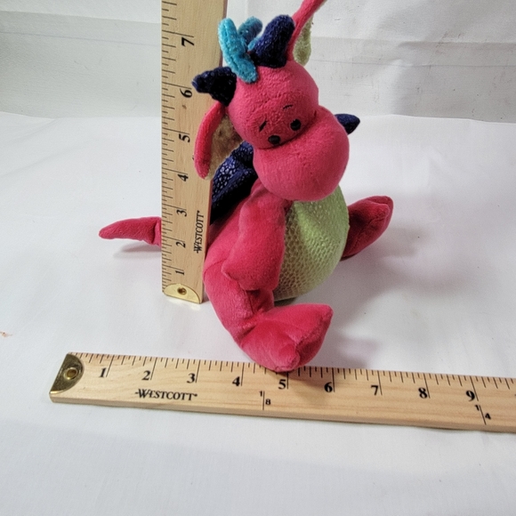 GUND Kids Colorful Dragon "Ladon" Plush 8" Sitting - Picture 12 of 12